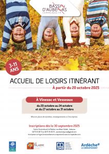 Photo ACCUEIL DE LOISIRS ITINÉRANT à partir du 20 / 10 / 2025