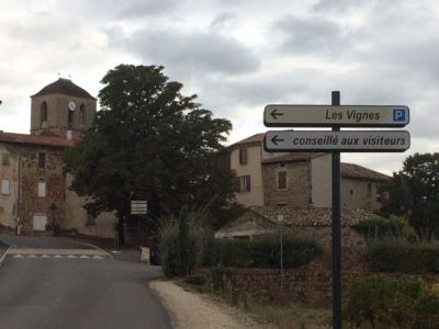 Entrée du village