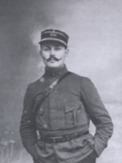 Le lieutenant Genevoix en 1914