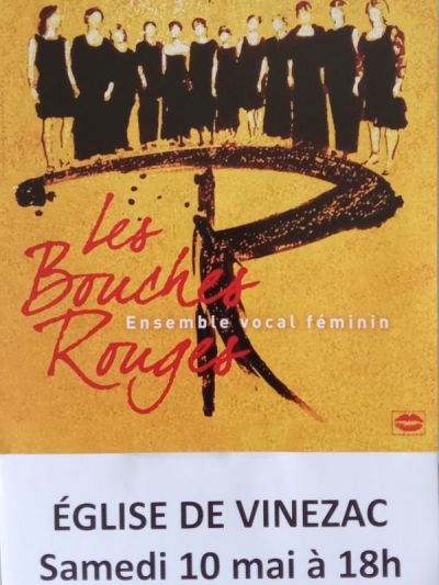 Photo 10 Mai : Concert "Les bouches rouges"