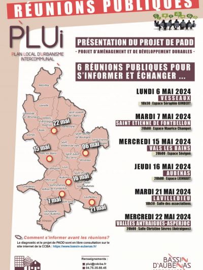 Photo PLUi :Plan Local d'Urbanisme Intercommunal