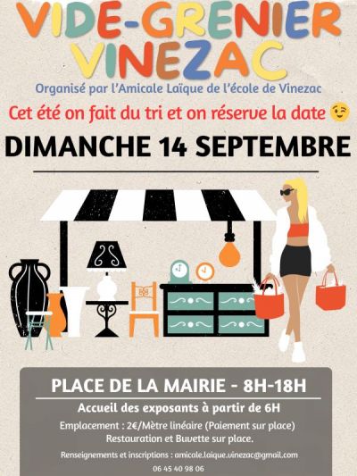 Photo 14 Septembre : Vide grenier