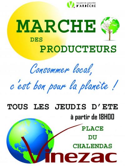 Photo Appel à candidature pour le marché estival