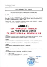 66. Arrêté occupation domaine public