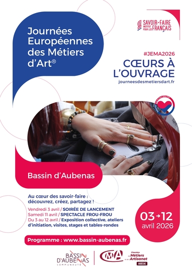 2ème édition des Journées Européennes des Métiers d'Art