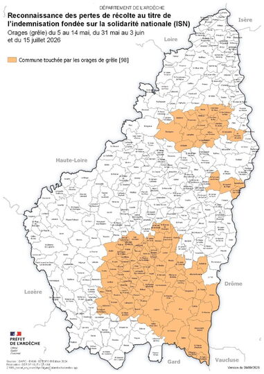 Pertes de récoltes : ouverture des demandes d’indemnisation