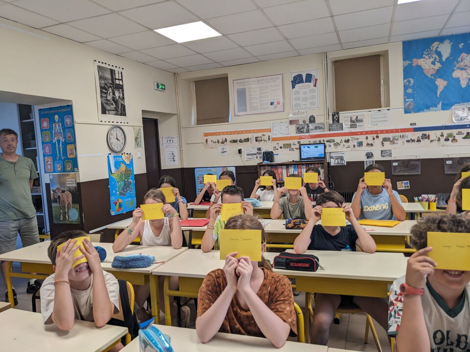 Les élèves de CM2 mis à l'honneur avant leur entrée en 6ᵉ