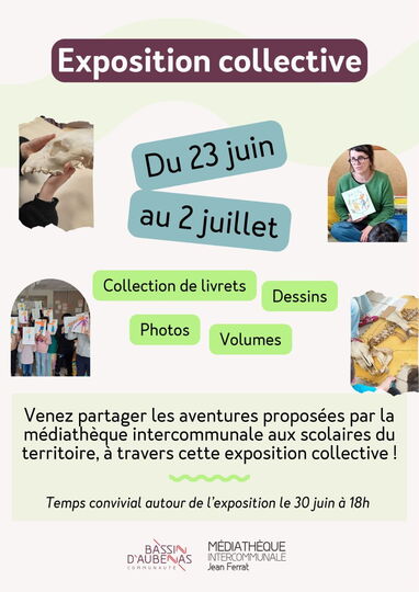 Les élèves de CP-CE2 de Vinezac exposent leurs œuvres inspirées par Marianne Pasquet
