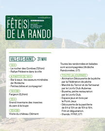 FETE DE LA RANDO 2026