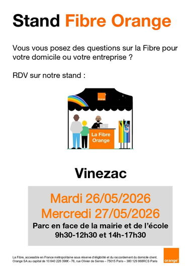 Stand Fibre Orange 26 et 27 / 05 / 2026