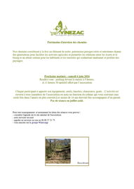 Patrimoine-Entretien des chemins