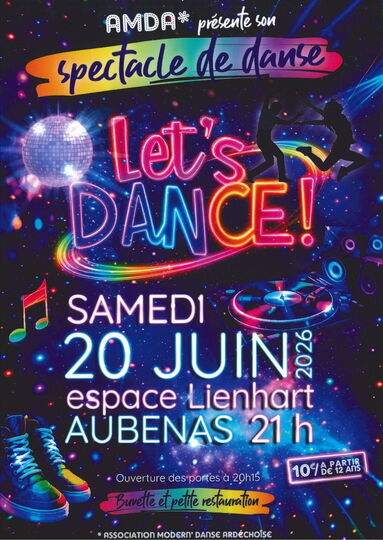 Spectacle "LET'S DANCE"