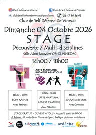 stage découverte Self Défense